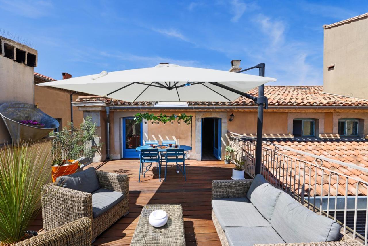 La Terrasse Tapaja Vue Conciergeriedamecarcas Apartamento Carcassonne Exterior foto